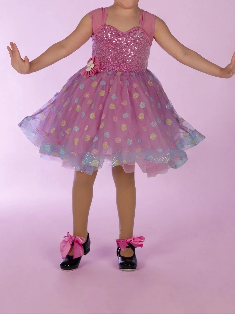 Weismann purple costume and matching accessories
